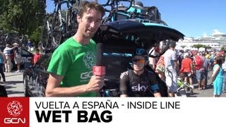 Vuelta A España 2013  Luke Rowes Wet Bag  Inside Line [upl. by Shara]