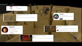 Do OSRS content creators use paid actors in the Edgeville wilderness dungeon Lets find out 2024 [upl. by Lavud909]