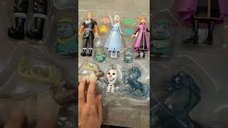 Do You Wanna Build A Snowman Unboxing of Frozen Pretend Play Figurines [upl. by Ramedlav236]