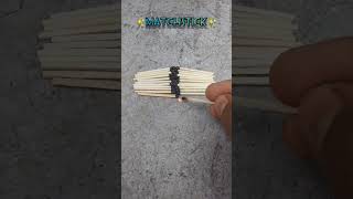 ✨ Matchstick experiment ✨😱😱😲😲😂😂🤣💗💞💕💕💕 [upl. by Lledrev]