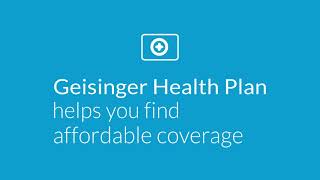 Health Insurance 101 with Geisinger Health Plan Affordable Coverage Options Explained [upl. by Ainadi]