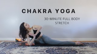 Chakra Balancing Yoga • 30Minute Full Body Stretch For the Chakras [upl. by Arron582]