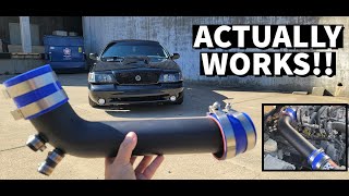 The ONLY Cold Air Intake Setup You Should be Running on Your Crown Vic ADTR High Flow Intake Tube [upl. by Lachman]