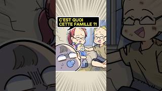 IL SE RÉINCARNE DANS UNE FAMILLE HORRIBLE MAIS 😱 humour animation [upl. by Gayla]