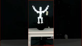 Mo Knows A Magic Trick ModiBot StopMotion Animation shorts meme fyp magic [upl. by Massimo]