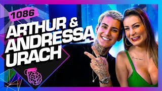 ARTHUR E ANDRESSA URACH  Inteligência Ltda Podcast 1086 [upl. by Akimet]