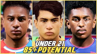 EA FC 24  BEST YOUNG TALENTS REAL FACES [upl. by Oicnerual]