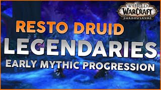 Shadowlands Resto Druid Legendaries Which One Will You Craft First  Mythic Castle Nathria [upl. by Eiramik573]