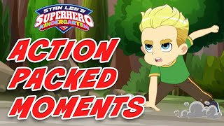 Most ActionPacked Moments 🦸‍♀️ Stan Lees Superhero Kindergarten Full Episodes 🦸‍♂️ Super Ks [upl. by Salamone]