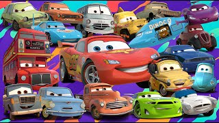 Disney Pixar CarsLooking For Lightning McQueen MaterSally CarreraMaterJackson Storm Wingo [upl. by Kellda672]