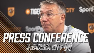 Swansea City h  Nigel Adkins Press Conference [upl. by Sissie]