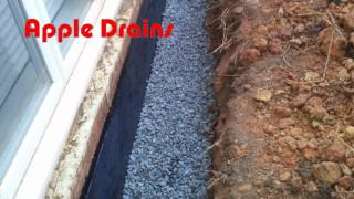 How To  Basement Waterproofing  DIY  Exterior Wall  Foundation Waterproofing  Seal Wall [upl. by Buskus]