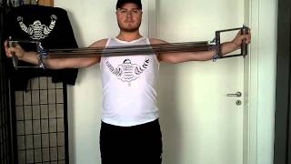 Expander  Diagonal Chest Pull Diagonales Brust Ziehen [upl. by Nnylyt305]