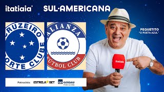 CRUZEIRO X ALIANZA FC AO VIVO NA ITATIAIA  REACT DA SULAMERICANA 2024 [upl. by Noda]