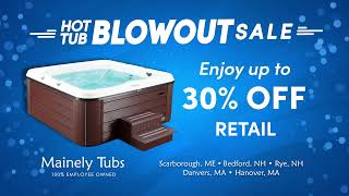 Hot Tub Blowout Sale [upl. by Gennie692]