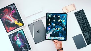 2018 iPad Pro UNBOXING and SETUP 11quot and 129quot [upl. by Henig]