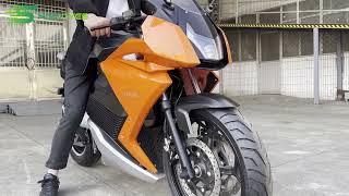 the Electric motorcycle V9 has a CE certification safetyhealth and environmental requirements [upl. by Yaj]