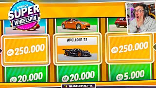 ABRIENDO 175 RULETAS SUPER y NORMALES DE FORZA HORIZON 5 💥 [upl. by Aihsenod]