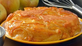 Tarta de Manzana en Sartén 🍎 ¡100 SIN HORNO ✅ [upl. by Seleta]