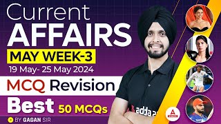 1925 May Current Affairs With MCQs  Weekly Current Affairs 2024  By Gagandeep Sir [upl. by Gualterio]