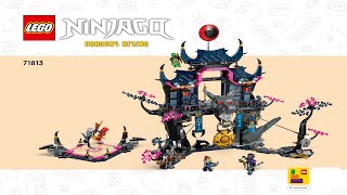 LEGO instructions  Ninjago  71813  Wolf Mask Shadow Dojo [upl. by Nirre]