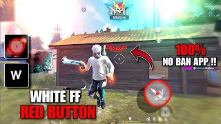 White FF Updated  Red Button Macro 💀 Free Fire Download  Only Red  😱🔥 [upl. by Hyps]