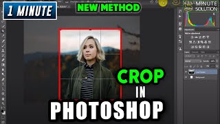 How to crop in photoshop 2024  crop in photoshop shortcut [upl. by Neraa]