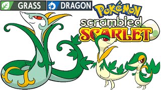 How I reimagined Serperior for my ROM Hack Pokemon Scrambled Scarlet [upl. by Cyma34]