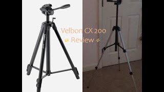 Velbon CX 200 Tripod Review 💫🌻 [upl. by Clovis]