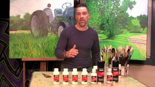 Acrylic Varnish  The Pros And Cons  Acrylic Painting  Liquitex [upl. by Botnick]