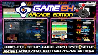 GameEx  Arcade Edition v1864 ☆ Beginners Guide 2024 gameex emulator frontend [upl. by Spector]