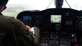 IFR Flight Final Approach AW139 [upl. by Indira]