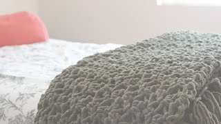 Easy Crochet Throw Blanket [upl. by Eerual]