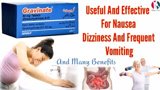 Gravinate tablet uses in urdu  Dimenhydrinate tablet  How to use gravinate tablet 50 mg [upl. by Enomahs98]