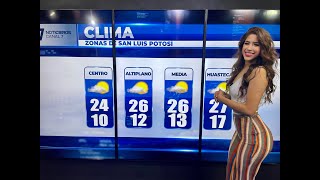 El Pronóstico del Clima con Deyanira Mendoza 19102021 [upl. by Ardene]