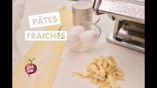 COMMENT FAIRE DES PÂTES FRAICHES MAISON 🥚 Tuto LA PETITE BETTE🍝 [upl. by Nosahc]