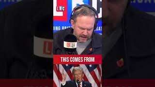 James OBrien officially confirms Donald Trump as US President  LBC [upl. by Appledorf]