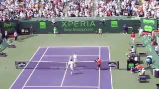 Djokovic bounced de ball 29 times in Miami matchpoint [upl. by Shamma]