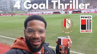 4 Goals Thriller RWD Molenbeek vs Standard Liege  Jupiler Belgian Pro League  EP 2  Vlog [upl. by Herson]