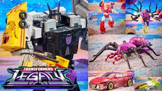 OMG 2022 Transformers Wave 2 LEGACY Revealed MENASOR COMBINED Knockout Tarantulas amp More [upl. by Ecinert151]