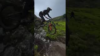 When you borrow your bosses bike mtb athertonbikes hardline redbull geeatherton danatherton [upl. by Eetsim674]