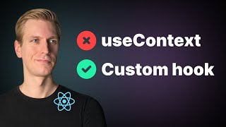 Why use a Custom Hook for React Context API instead of useContext  TypeScript [upl. by Meletius619]