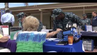 Naval Base Coronado Hosts Navy College Fair [upl. by Bloomer]