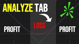 ThinkorSwim Options Analyze Tab Tutorial [upl. by Aurora]