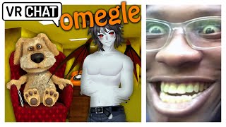 TALKING BEN in the BACKROOMS but its OMEGLE [upl. by Vowel]