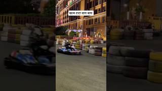 GO Karting Race with professional racer  Speed Karting Adventure at Spectrum Mall  Visitors Addaa [upl. by Burrell483]