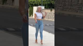 Top Trending High Waisted Jeans for 2024 MustHave Styles fashiontrends styletips [upl. by Janna]