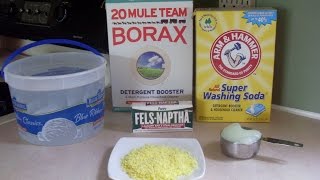 Homemade Laundry Detergent  Powder [upl. by Bevers]