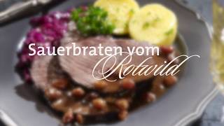 Sauerbraten vom Rotwild [upl. by Egrog]