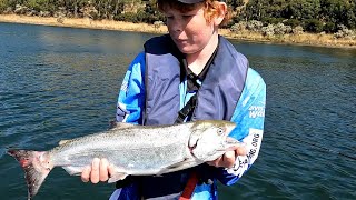 Lake Bullen Merri baitfishing for Chinook Salmon [upl. by Niela]